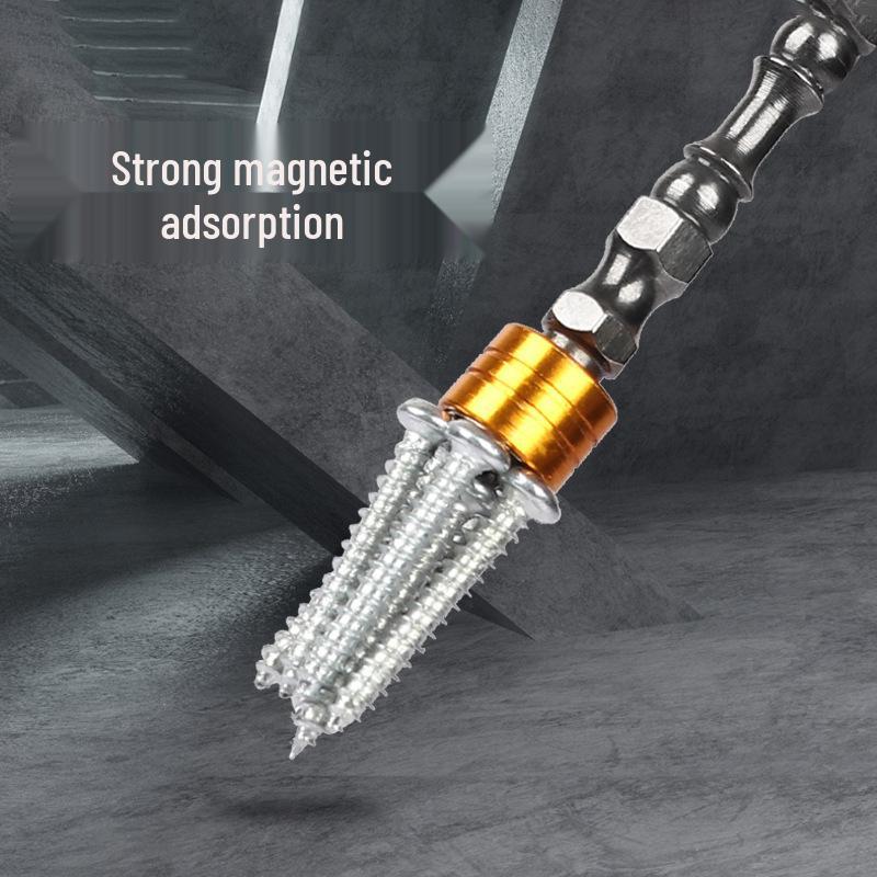 Precision Magnetic Dual-Head Screwdriver with Cross Positioning