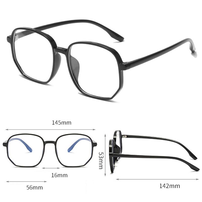 Anti-blue Light Glasses Fashion Square Eyewear Women Men Luxury Eyeglasses Blue Light Blocking Man Lady Computer Eyeglas