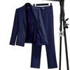 Women's Winter Fleece-Lined Business Suit Set