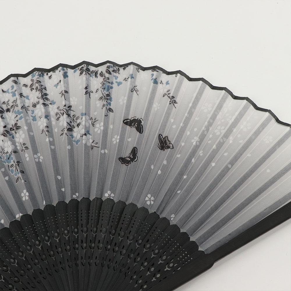 Japanese Silk Pattern Photo Prop Tool Dance Hand Held Silk Fan Hand Held Flower Fan Folding Fan