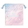 K Company Oshi No Ko X Sanrio Characters Drawstring Bag Aqua Cinnamoroll H205 X W180mm OSAC-KC-AQ