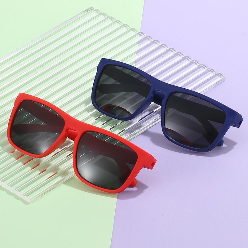 

Новые модные солнцезащитные очки в коробочке, модные мужские и женские солнцезащитные очки в ретро-стиле для уличной фотографии, персонализированные солнцезащитные очки в большой оправе