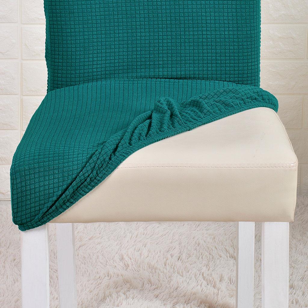 Chair Cover Water Resistant Spandex Jacquard For Dining Room Restaurant Banquet Party Hotel Wedding Water Repellent 1pc