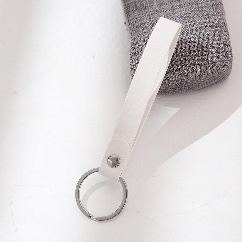 Handmade Woven Rope Keychain Pendant - Leather Keyring for Men and Women Gifts