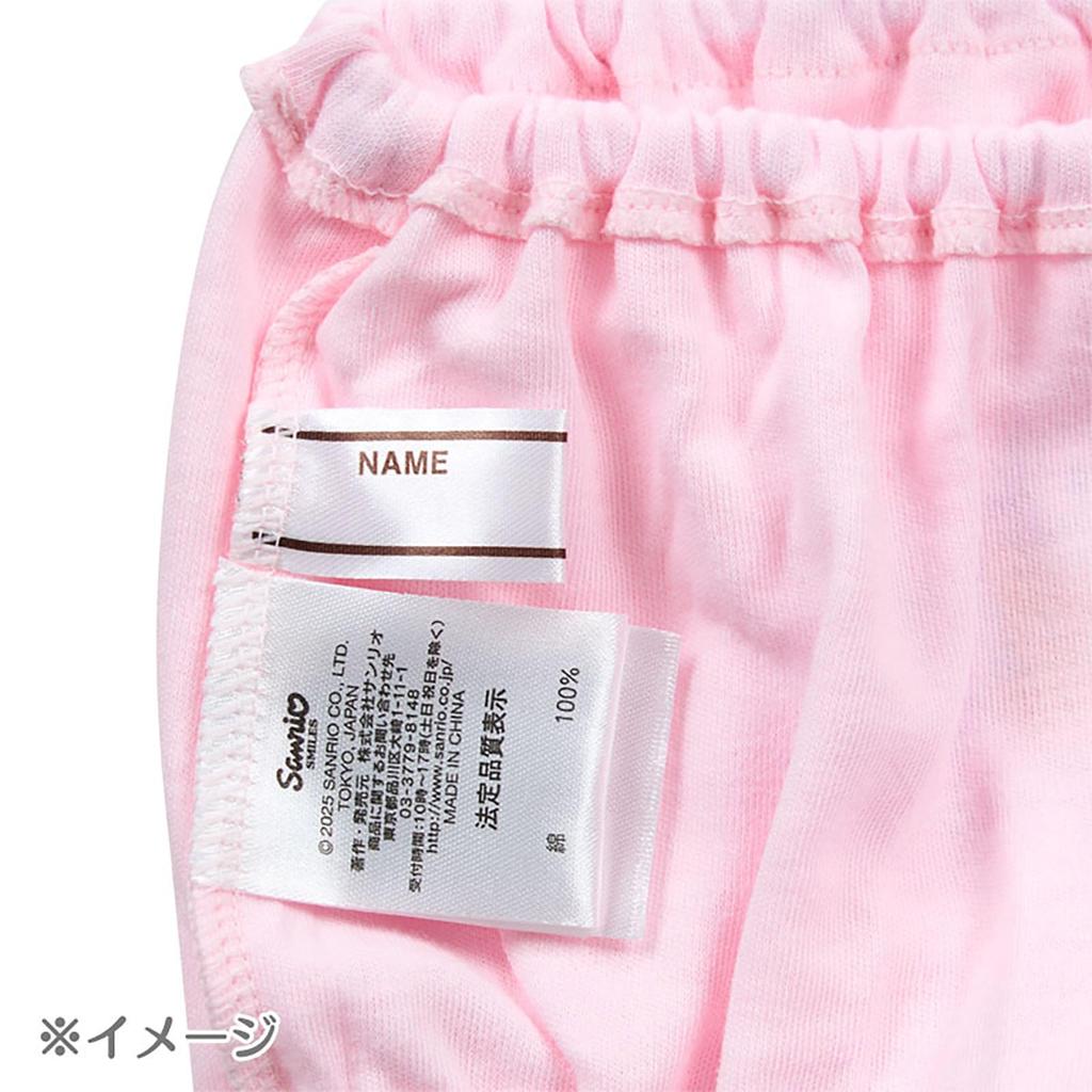 Sanrio Hello Kitty Heart with Name Tags Kids' Shorts, 3-Piece Set, Design, 120cm, 100% Cotton, (Product Number 153974)