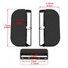 Bike Pedals,Front Footboard Rubber Pad Stable Universal Portable Easy To Install Foot Pegs Footrest