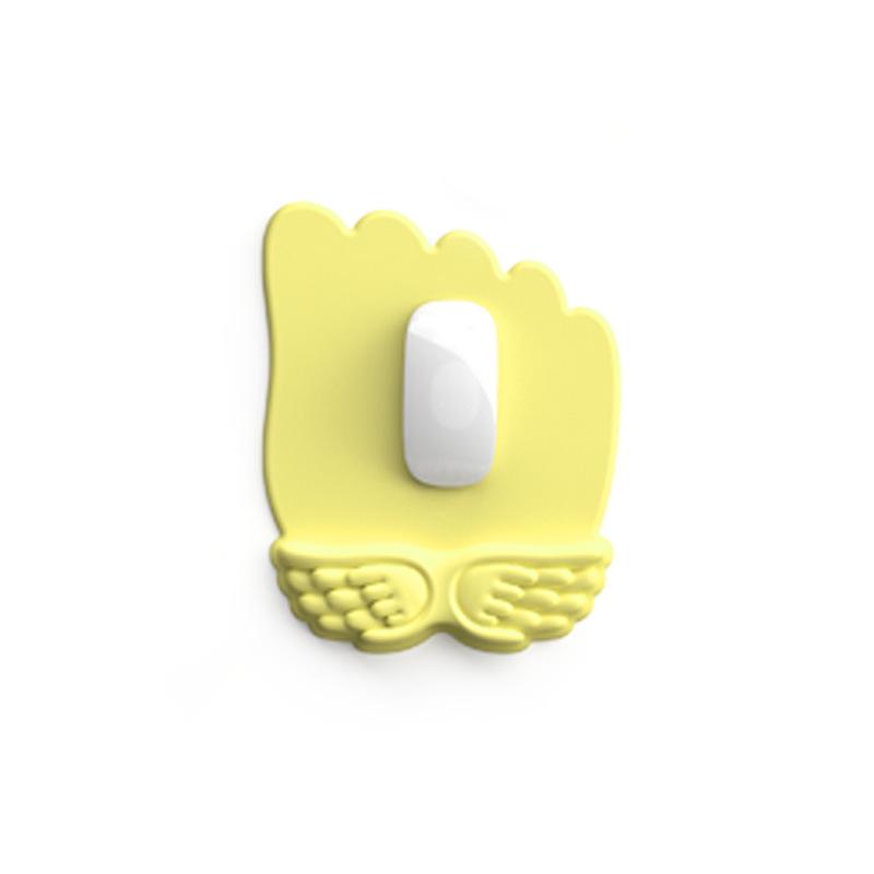 Silikon-Memory-Schaum-Handgelenkauflage für Maus und Tastatur mit Handyhalter
