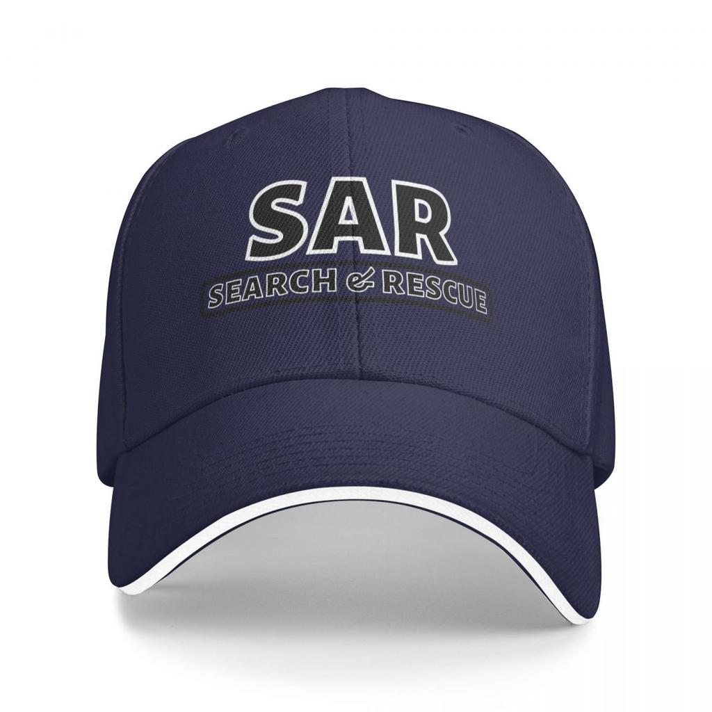 Search Rescue SAR High Visibility Yellow Baseball Cap Luxury Caps Snap Back Hat Fashionable Unisexs Caps Womens