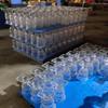 1,8L Retro Geprägter Kristallglas Getränkespender mit Zapfhahn