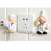 Cartoon Power Cord Socket  Storage Rack Plug Cute Creative Hook Stick Hook