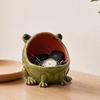 Big Mouth Frog Storage Box, Candy Dish Key Organizer Bowl for Entryway Table, Animal Shape Jewelry Tray for Home Office Kitchen Decor