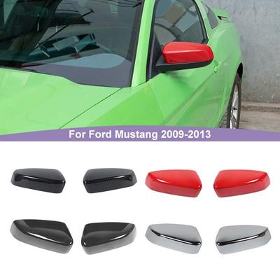 ABS Achteruitkijkspiegel Decoratie Cover Sticker Trim Voor Ford Mustang 2009-2013 Auto Exterieur Accessoires