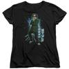 Three Stooges Womens T-Shirt Larry Style Black Tee Unisex T-Shirt
