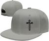 Casual Unisex Women Christian Jesus Cross Flat Ajustable Snapback Cap
