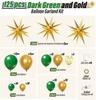 Green Gold Balloon Arch Star Balloon Forest Theme Dark Green Balloon Birthday Baby Shower Wedding Party