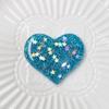 Shinning Heart Fridge Stickers Wedding Decoration Children Gifts Photo Wall Magnetic Stickers Heart Shaped Fridge Magnets