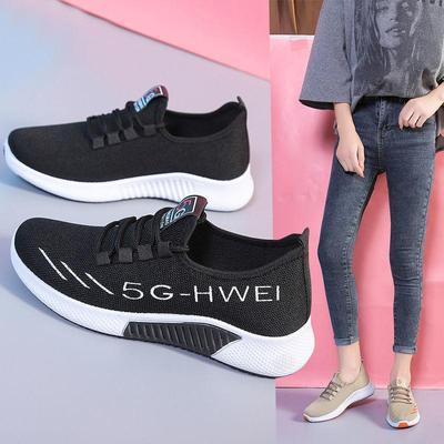 Factory Direct Sales 2025 New Shoes Female Versatile Students Wear Mesh Shoes In Autumn Female Breathable Sports, Leisure, Women's Shoes