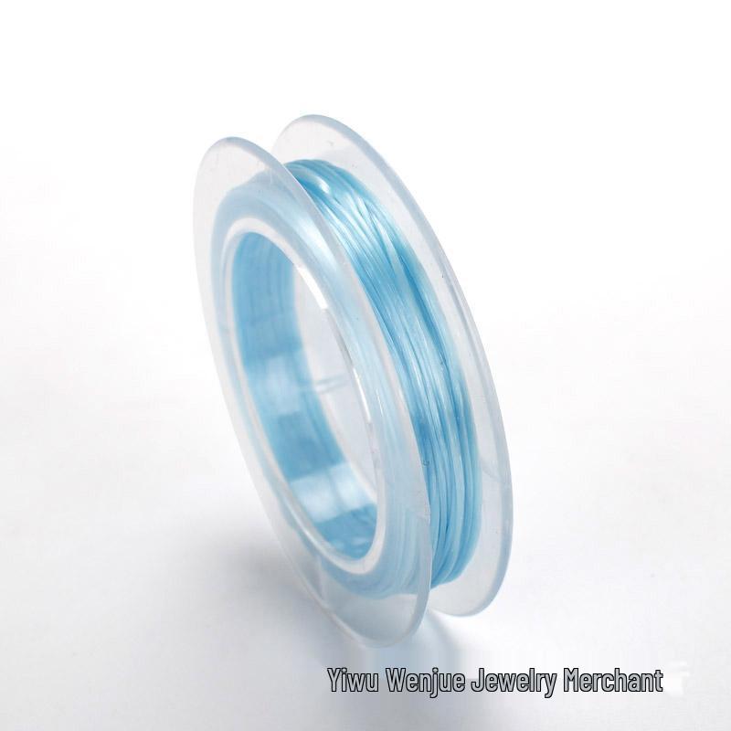 Elastic Cord for Round Crystal Buddhist Beads: Bracelet, Necklace, and Jade Beading String.