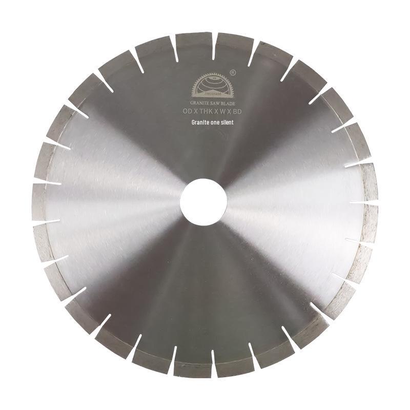 Silent Granite Saw Blade - 350/400mm Diamond Cutting Disc, Low Noise & Durable