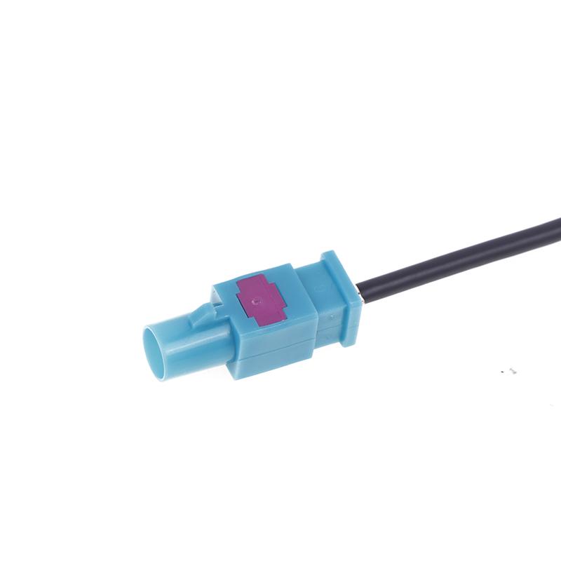 Car Stereo FM Audio ISO Wiring Harness Cable Radio Antenna Wire Adapte For 207 307 407 C3 C4 Auto DIY Accessories Radio Accessories 4