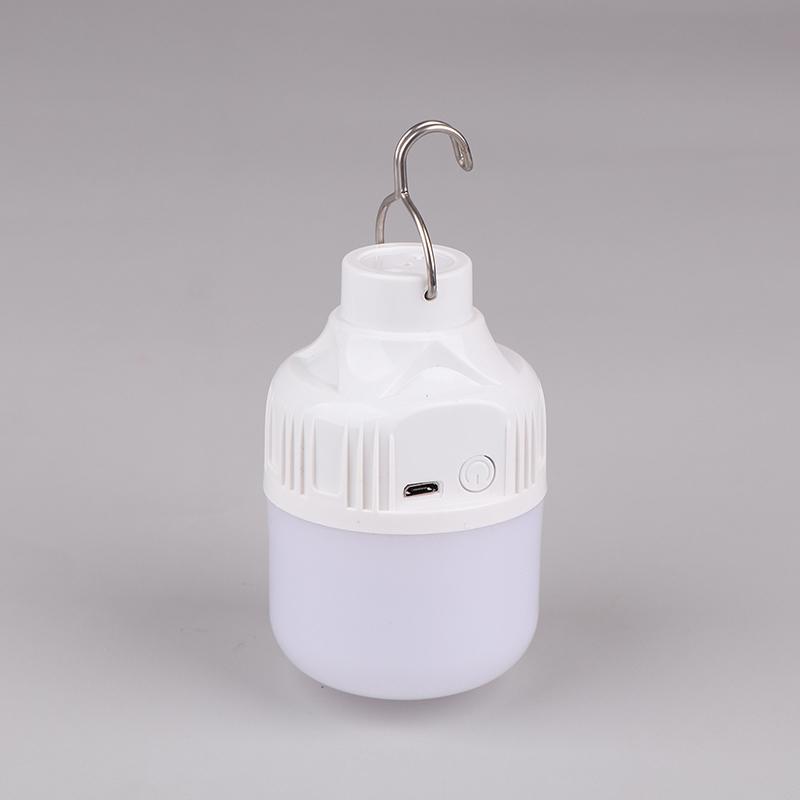 1Pc Outdoor Usb Rechargeable Led Lamp Bulbs 60W Emergency Light Hook Up Camping Fishing Portable Lantern Night Lights