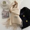 31Colors Fashion Cashmere Scarf for Women Warm Winter Solid Color Double Sided Wraps Neckerchief Poncho Echarpe Pashmina Stoles