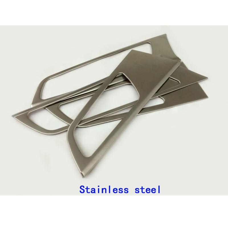 For Hyundai Tucson 2015 2016 2017 2018 Car Styling Protection Detector Stick Trim Armrest Door Inner Handrail Handle Bowl Frame