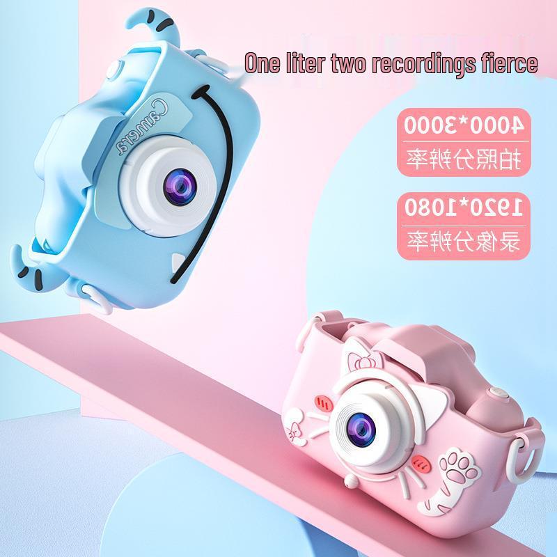 X5S Children's Dual HD Camera - Front & Rear Cartoon Design for Cute Photography & Video