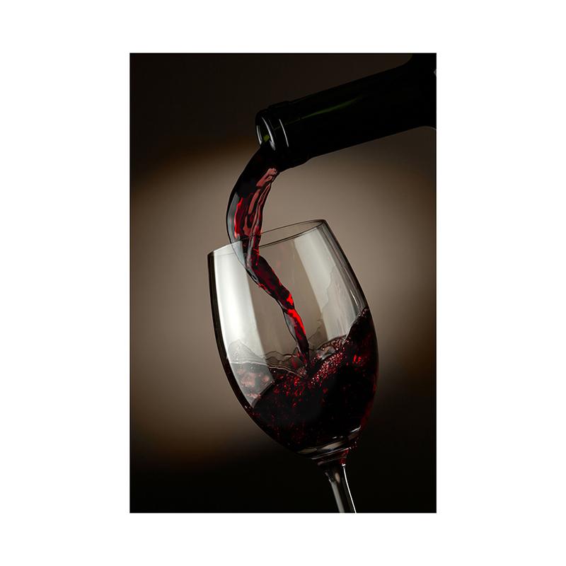 WCIC New Home Decoration Wine Glass Home Room Background Wall Painting Decoration Hanging Painting