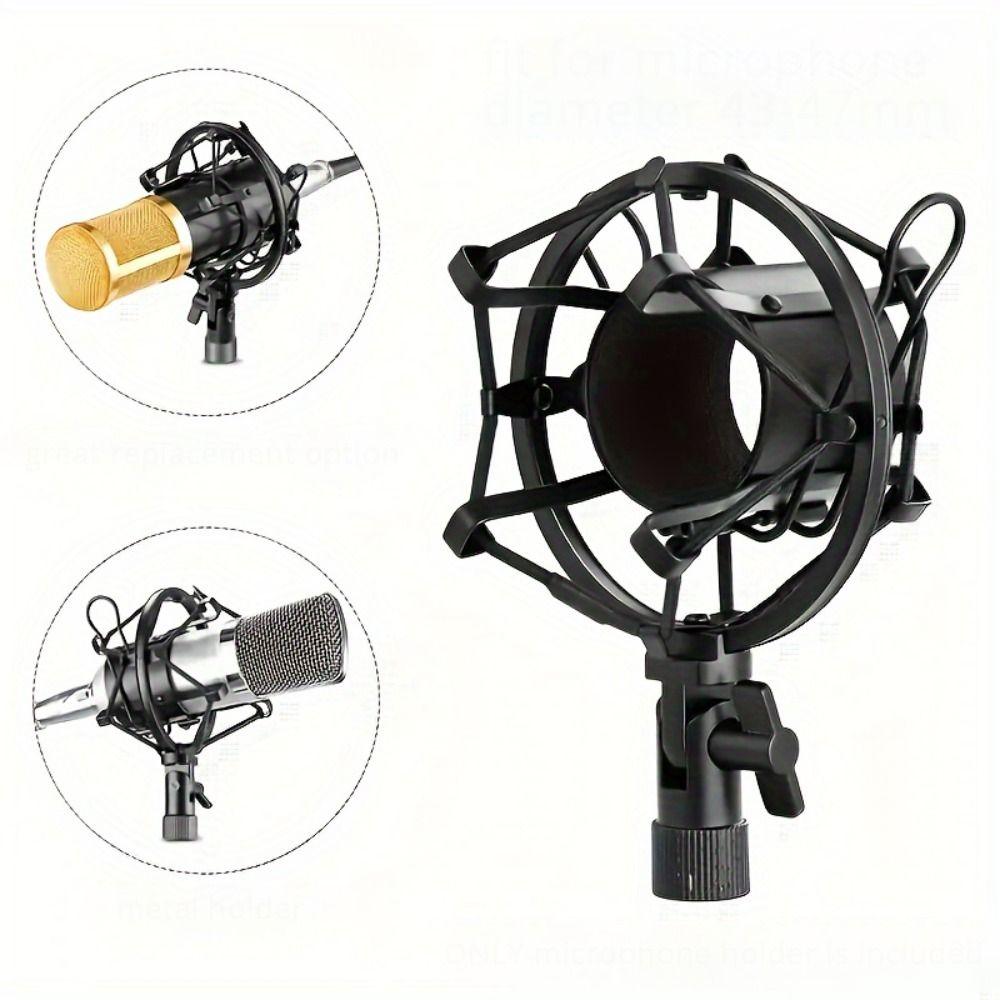 Adjustable Microphone Shockproof Bracket Shockproof Spider Mic Holder Clip  Live Broadcast