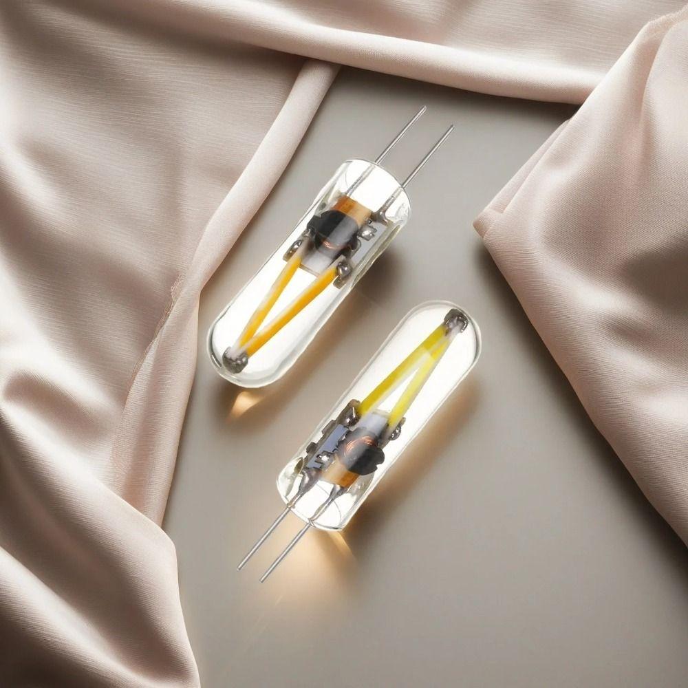 Professional 12V Filament Bulb Warm 3000K Energy Efficient G4 LED Bulb Cool White 6000K Halogen Glass Lampa Home Lighting