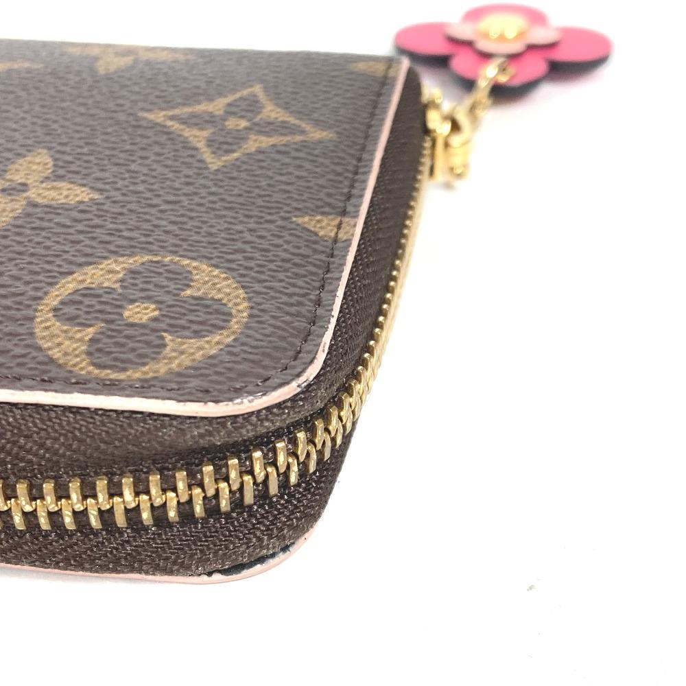 Louis Vuitton M64201 Monogram flower Portefeuille Clemence Zippy Wallet