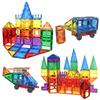 7.5CM Large Magnetic Tiles Toys for Kids, Diamond Faceted Magnet Building Blocks, STEM Puzzle Set