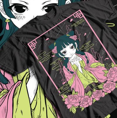 Kusuriya No Hitorigoto Maomao T-shirt Kawaii Short Sleeve Waifu Girl Gift Shirt