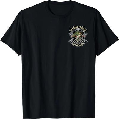 US Special Forces Silent Death De Oppresso Liber Patch T-Shirt