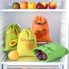Fruit Vegetable Freshkeeping Bag Banana Storage Bag Vegetable Preservation Anti Ripening Insulated Drawstring Reusable