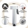 Household Brass Handheld Pressurized Bidet Spray Gun for Toilet