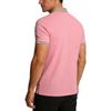 Men's Summer Color-blocked Lapel Short-sleeve T-shirt Casual Sporty Top