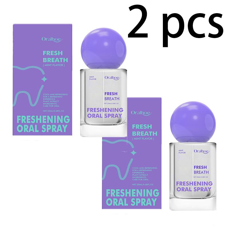 Oralhoe Munnfriskhetsspray Frisk, oppfriskende og langvarig bærbar og praktisk for å redusere dårlig ånde rengjøring