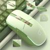 Forerunner Matcha Drahtlose Maus mit drei Modi zum Aufladen von Laptops, Desktop-Computern, Bürospielen, Stummschaltung über Bluetooth