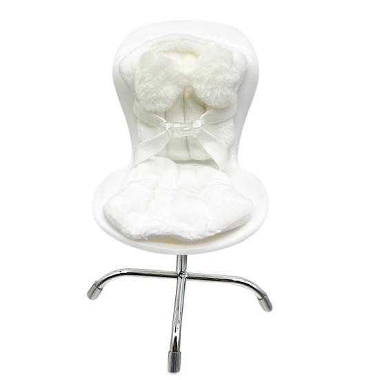 

Кукольный стул с ремнем безопасности, настольное выставочное сиденье для 17 см B