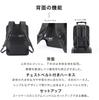 Ace Gene Gadgetable-R Business Backpack, Fits 13.3-inch Laptop, Fits A4 Sizes, Slim Harness, Includes Chest Belt, Two-Compartment Design, Quiet