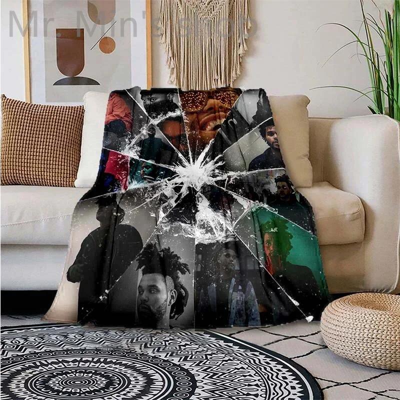 The Weeknd - Manta for the Singer The Weeknd Print Blanket Home travel blanket throw blanket thin blanket Warm blanket