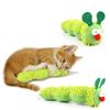 Juguetes para Masticar Gatos para Limpieza Dental Plataovina Hierba Gatera Oruga Interactivo Juguete Mordedor para Gatitos Cuidado Dental Juguetes para Gatos