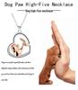 Animal Heart Dog Pendant Necklace - Trendy Cartoon Design for Women