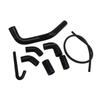 Silicone Radiator coolant Hose For Ducati Streetfighter V4 V4S 2020-2025 Black