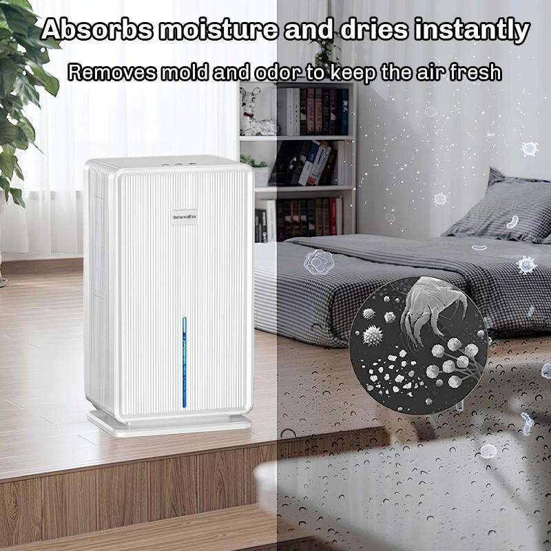 3L Large Capacity Household Air Dehumidifier Compressor Bathroom Basement Air Dryer Indoor Moisture Absorber Machine