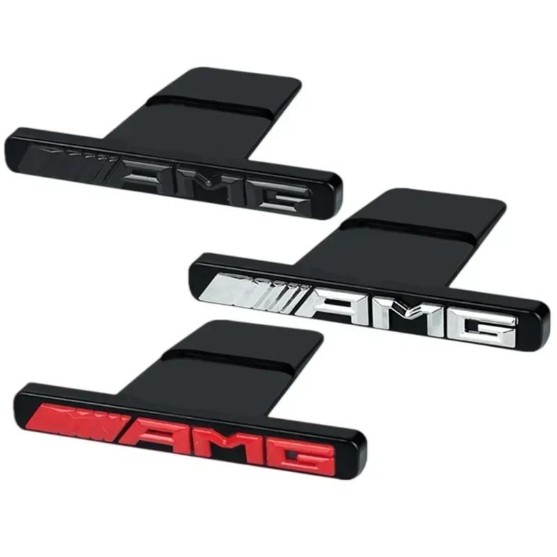For Benz S-CQ1PC Car Front Grill Badge Emblem Sticker for Mercedes benz AMG W212 W213 W202 W211 W176 W210 W205 Gla Glc Cls Glk Accessories