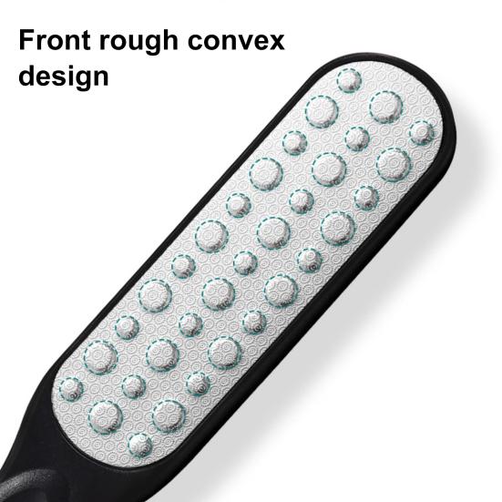 Calluses Heels Foot Grinder Dual-Effect Stainless Steel Design Callus Shaver Thin Heel Smoother Professional Foot Scraper
