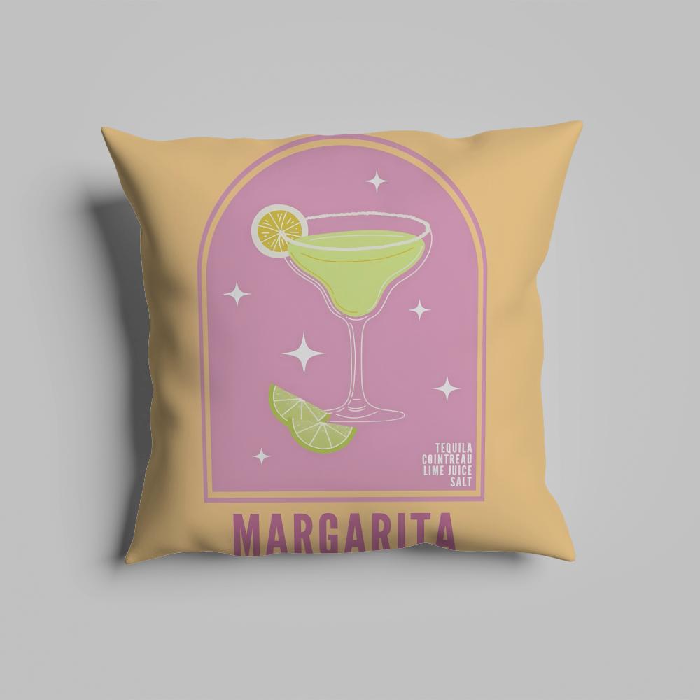 Pillow Case luxurious home office, sofa decorative Multi sized car seat cushions, pillowcases Margarita Cocktail Art
